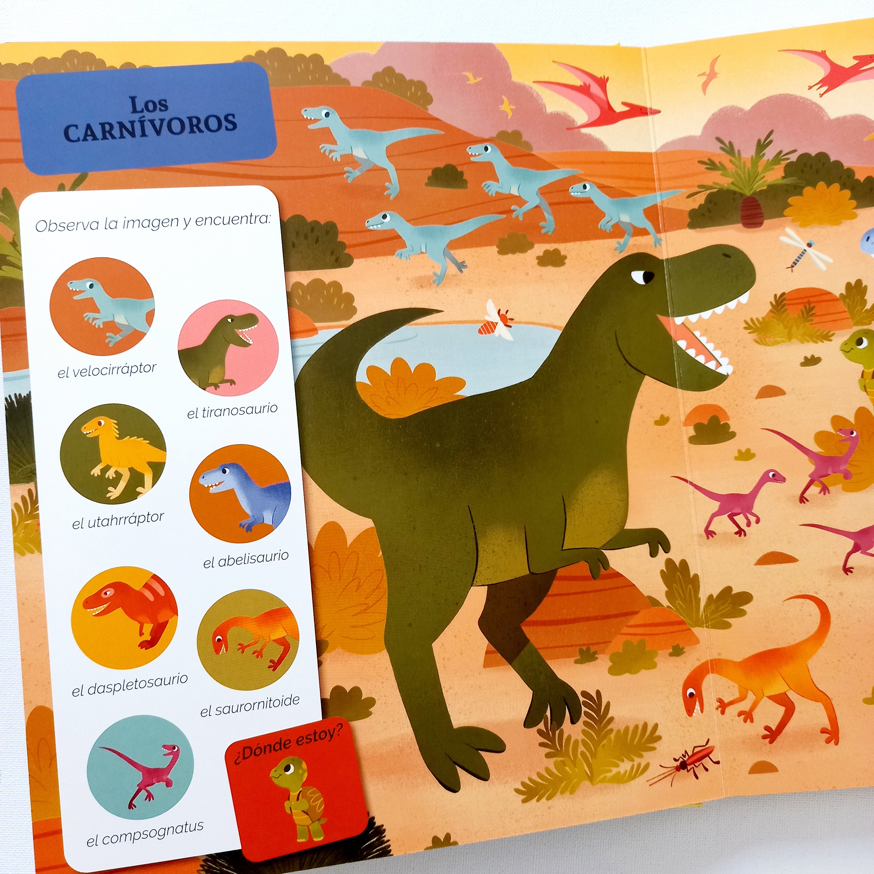 Busca y encuentra para los más pequeños. Los dinosaurios Busca y encuentra para los más pequeños. Los dinosaurios